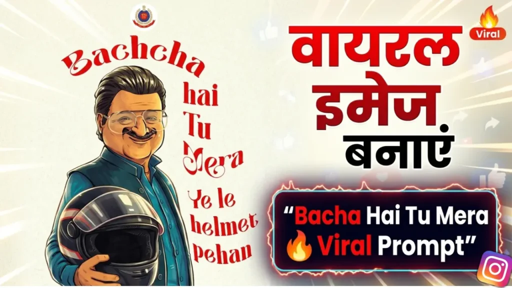 Bacha Hai Tu Mera Viral Trend: Best AI Prompts for Images & Videos